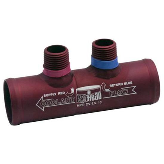 Hot Head 1 1/2 Inch Radiator Hose Quick Release Adapter