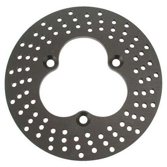 Speedway Front Aluminum Drilled Brake Rotor - 10.125 x .312 Inch