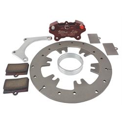 Sprint Car Left Rear Brake Kit with Titanium Rotor
