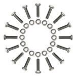 Tru-Lite 16 Piece Titanium Bead Lock Bolt Kit