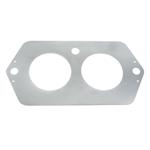 HRP HRP8361 Aluminum Sprint Car 2-Gauge Panel, 2-5/8 Inch Gauges