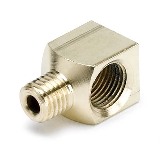 Auto meter degree compression adapter fitting