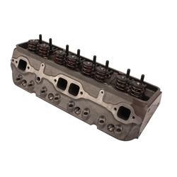 RHS Pro Action Small Block Chevy Cast Iron Heads, Angle Plug, 200cc/50cc