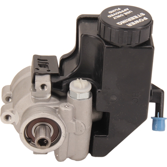 GM High Flow Lightweight Aluminum Power Steering Pump w Reservoir eBay