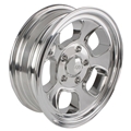 Team III Wheels Five Window Wheel-Pol-15x5-5 on 4.75-2-7/8 Backspace