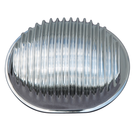OTB Gear 6870 Finned Cover For Round Back 9 Inch Rearend, Polished OTB Gear 6870 Finned Cover For Round Back 9 Inch Rearend, Polished