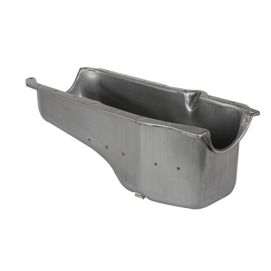 1986-Up Stock Raw Steel Small Block Chevy Oil Pan 1986-Up Stock Raw Steel Small Block Chevy Oil Pan