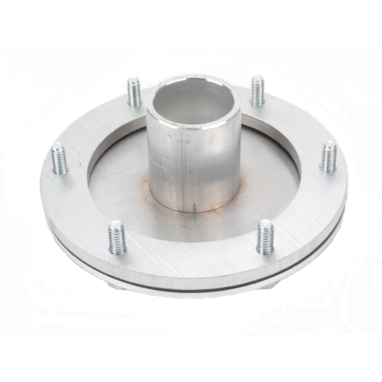 1-1/2 Inch Aluminum Remote Fuel Cell Filler Neck Flange Assembly 1-1/2 Inch Aluminum Remote Fuel Cell Filler Neck Flange Assembly