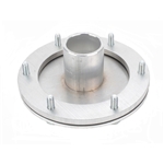 1-1/2 Inch Aluminum Remote Fuel Cell Filler Neck Flange Assembly