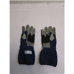 Garage Sale - Finishline Racing Glove, Double Layer, Blue, Size XXL