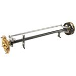 Speedway Midget Axle Assembly for Spike Chassis