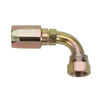 Steel -10 AN Fitting for Aeroquip FC300 High Pressure Hose, 90 Degree