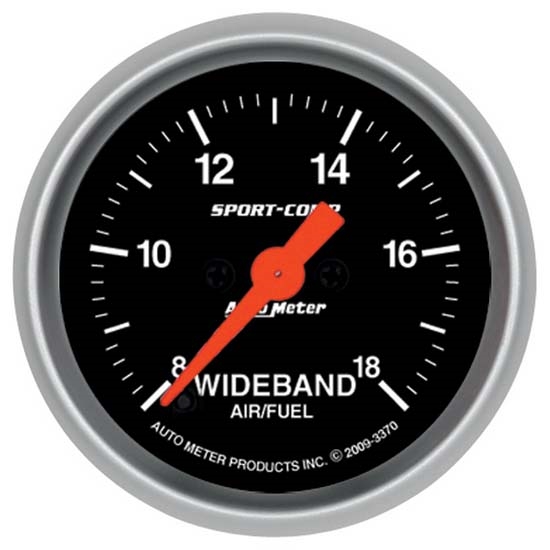 Auto Meter 3370 Sport-Comp Digital Stepper Motor Wideband AFR Gauge Auto Meter 3370 Sport-Comp Digital Stepper Motor Wideband AFR Gauge