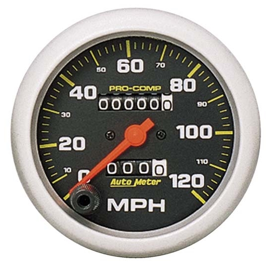 Auto Meter 5152 Pro-Comp Mechanical Speedometer, 120 MPH, 3-3/8 Inch Auto Meter 5152 Pro-Comp Mechanical Speedometer, 120 MPH, 3-3/8 Inch