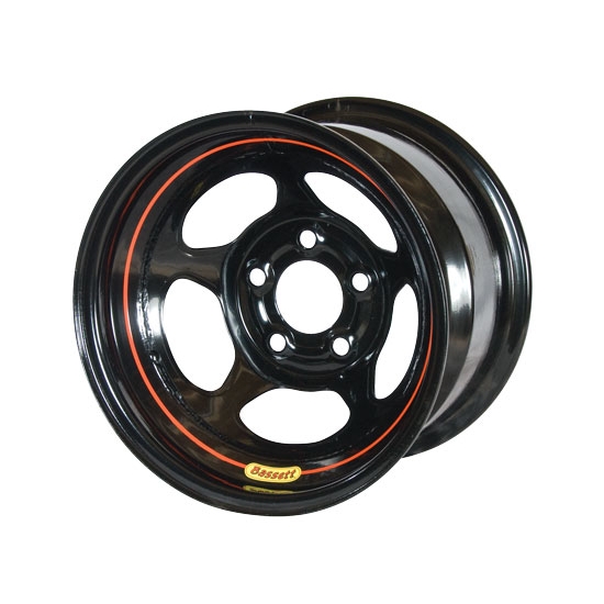 Bassett 58AJ3 15X8 Inertia 5 on 5.5 3 Inch Backspace Black Wheel Bassett 58AJ3 15X8 Inertia 5 on 5.5 3 Inch Backspace Black Wheel