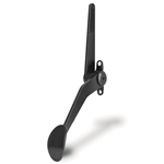 Lokar XSPO-6070 Steel Spoon Throttle Pedal Assembly, Black
