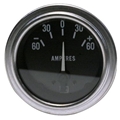 Stewart Warner 82311 Deluxe Ammeter Gauge, 2-1/16 Inch, 60-0-60 Amps