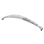 Super Glide™ Front Spring, 48 Inch Axle, Standard Eye, Chrome
