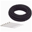 Split Wire Loom Conduit Tubing, 3/8 Inch Diameter, 12 Ft. Long Split Wire Loom Conduit Tubing, 3/8 Inch Diameter, 12 Ft. Long