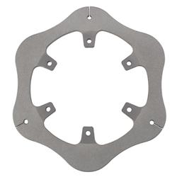 Micro/Mini/600 Titanium Rear Brake Rotor, 6 Bolt x 5 Inch Bolt Circle