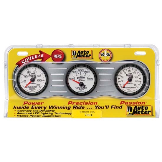 Auto Meter 7501 Phantom II Interact Pack Diesel Gauge Set, 2-1/16 Inch Auto Meter 7501 Phantom II Interact Pack Diesel Gauge Set, 2-1/16 Inch