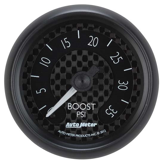 Auto Meter 8004 GT Mechanical Boost Gauge, 2-1/16 Inch, 35 PSI Auto Meter 8004 GT Mechanical Boost Gauge, 2-1/16 Inch, 35 PSI