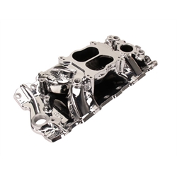 Edelbrock Performer Air-Gap Intake Manifold, Small Block V8, Endurashine