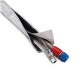 DEi 010405 Heat Shroud Velco™ Aluminized Line Sleeving, 1 x 36 Inch