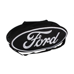 GOBOXES F2000 BLK/S Ford Zippered Canvas Go Bag, Black