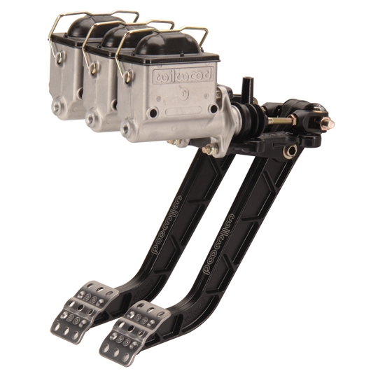 Wilwood Reverse Swing Triple Master Cylinder Pedal, 6.2:1 Wilwood Reverse Swing Triple Master Cylinder Pedal, 6.2:1