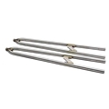Classic 32 Inch Rear Radius Rods, Unpolished Stainless