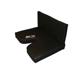 802 Solutions CP02-08LM 2 Inch Crash Pad w/ 8 Inch Lumbar Back Pad