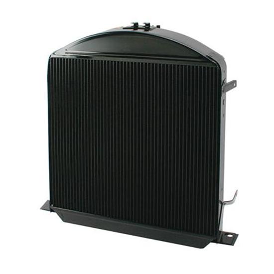 Walker Chopped 1932 Lo-Boy Brass Radiator - Chevy