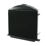 Walker Chopped 1932 Lo-Boy Brass Radiator - Chevy
