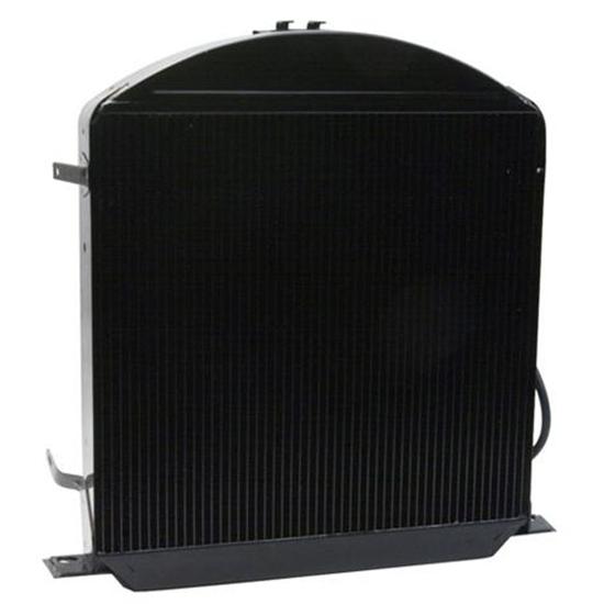 Walker Chopped 1932 Lo-Boy Brass Radiator - Small Block Ford