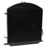 Walker BZ491-2 Chopped 1932 Lo-Boy Brass Radiator - Small Block Ford