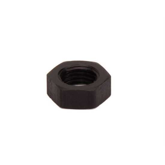 Black Aluminum Jam Nut, 1/4-28 Thread Black Aluminum Jam Nut, 1/4-28 Thread