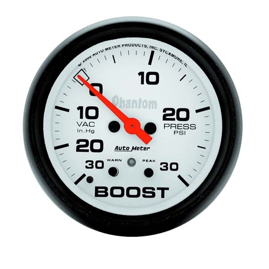 Auto Meter 5877 Phantom Digital Stepper Motor Boost/Vacuum Gauge Auto Meter 5877 Phantom Digital Stepper Motor Boost/Vacuum Gauge