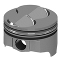 Icon Chevy 350 Forged Pistons, .163 Dome, 5.7 Rod