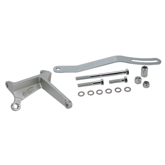 Small Block Chevy Upper Alternator Bracket, Plain Small Block Chevy Upper Alternator Bracket, Plain