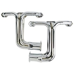 Small Block Chevy Chassis Headers, Chrome
