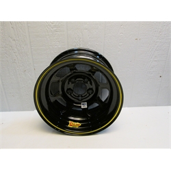 Garage Sale - Aero 52 Series IMCA Certified Race Wheel, 5 On 4-3/4, Black