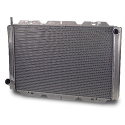 AFCO 80102-2FN Universal Fit Racing Radiator, 30-7/8 Inch Ford/Mopar