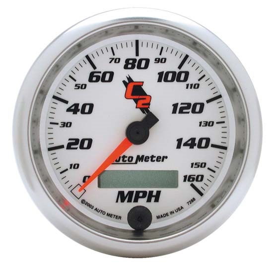 Auto Meter 7288 C2 Air-Core Electric Speedometer Gauge, 3-3/8 Inch Auto Meter 7288 C2 Air-Core Electric Speedometer Gauge, 3-3/8 Inch