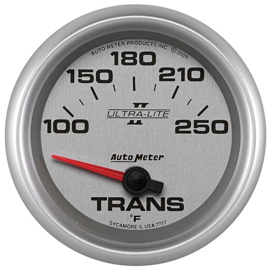 Auto Meter 7757 Ultra-Lite II Air-Core Transmission Temperature Gauge Auto Meter 7757 Ultra-Lite II Air-Core Transmission Temperature Gauge