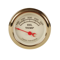 Classic Instruments VT28GLF Vintage Oil Temperature Gauge