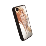 Pinstriped iPhone Cover - Gold