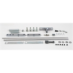 Edelbrock 1033 94 Triple Carb Throttle Linkage Rod Kit, Progressive