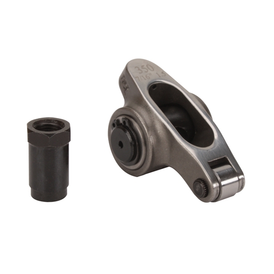 Small Block Chevy Stainless Roller Rocker Arms, Split Ratio, 7/16 Stud Small Block Chevy Stainless Roller Rocker Arms, Split Ratio, 7/16 Stud