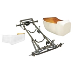 Deluxe 1923 T-Bucket Frame Kit w/ Standard Body and Bed, Flat Floor